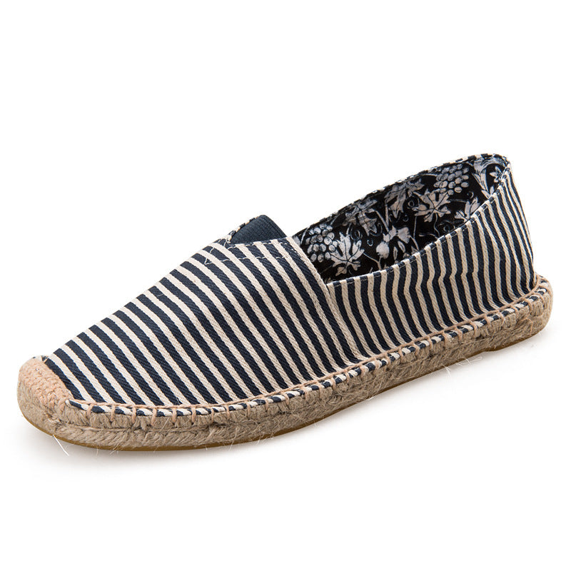 Orthopedic Balance Classic Espadrille Flats – Breathable Canvas Comfort Slip-Ons