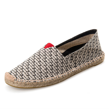 Orthopedic Balance Classic Espadrille Flats – Breathable Canvas Comfort Slip-Ons