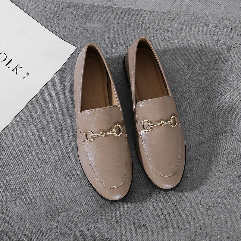 Orthopedic Balance British Retro Style Leather Shoes, Plus Size