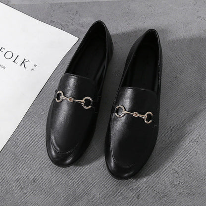Orthopedic Balance British Retro Style Leather Shoes, Plus Size