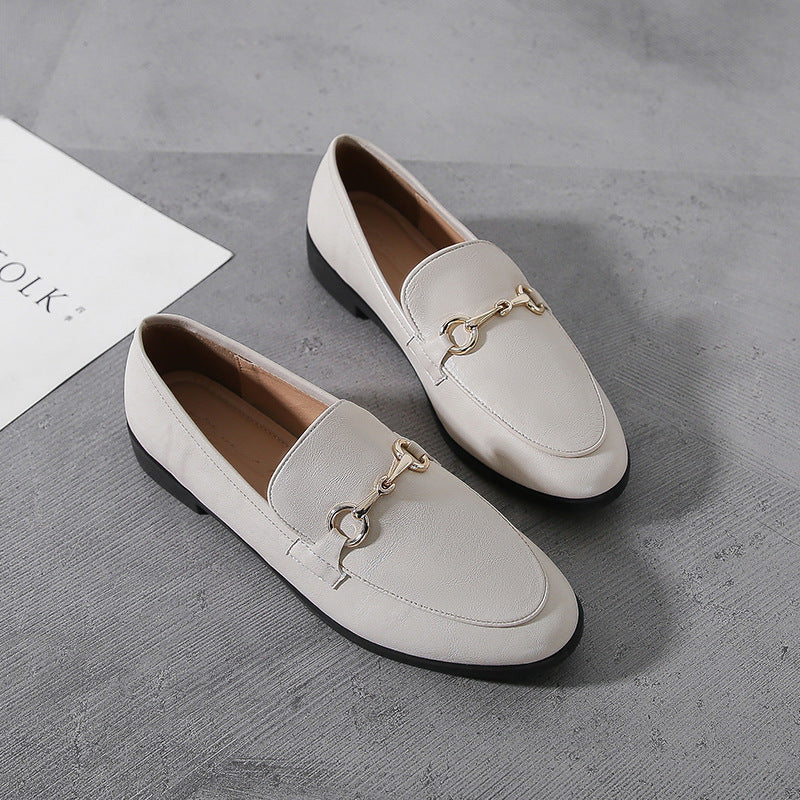 Orthopedic Balance British Retro Style Leather Shoes, Plus Size