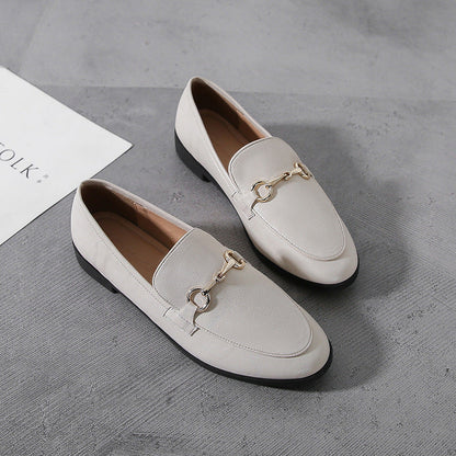 Orthopedic Balance British Retro Style Leather Shoes, Plus Size