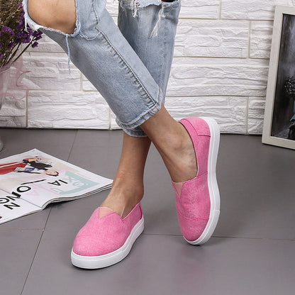 Orthopedic Balance Canvas Sneakers - Wide Fit Comfort