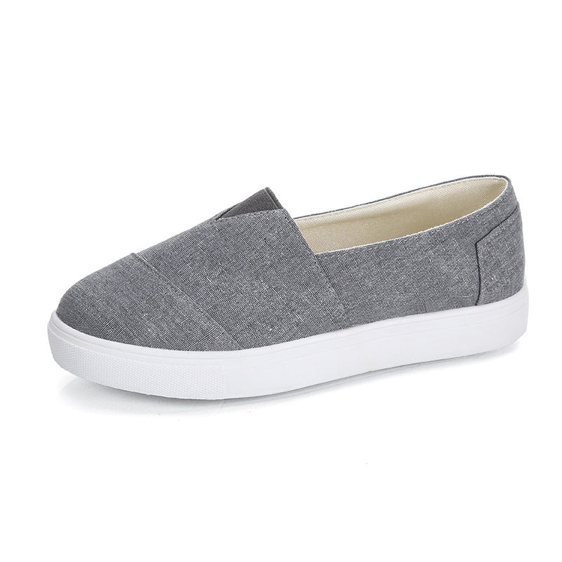 Orthopedic Balance Canvas Sneakers - Wide Fit Comfort