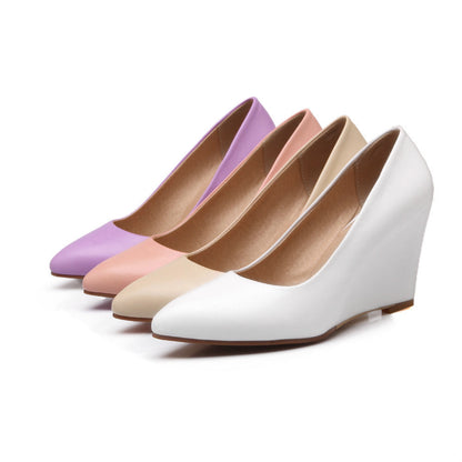 Orthopedic Balance Wedge Heels - Pointed Toe Comfort