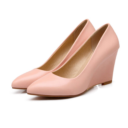 Orthopedic Balance Wedge Heels - Pointed Toe Comfort