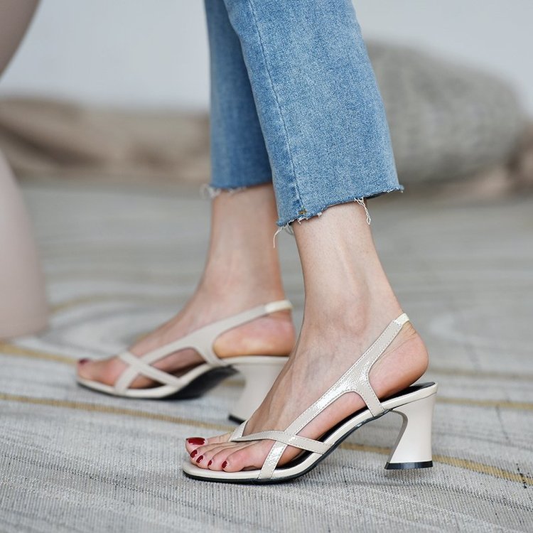 Orthopedic Balance Sandals With Thick, High Heels, A Unique Style