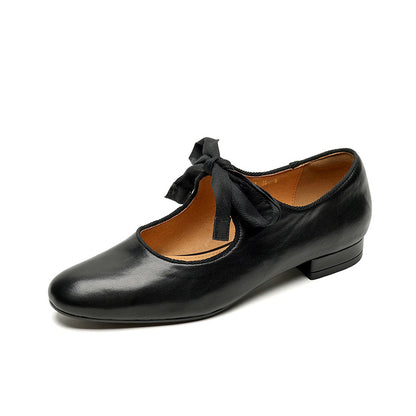 Gisella | Women’s Orthopedic Vintage Lace-Up Ballet Flats
