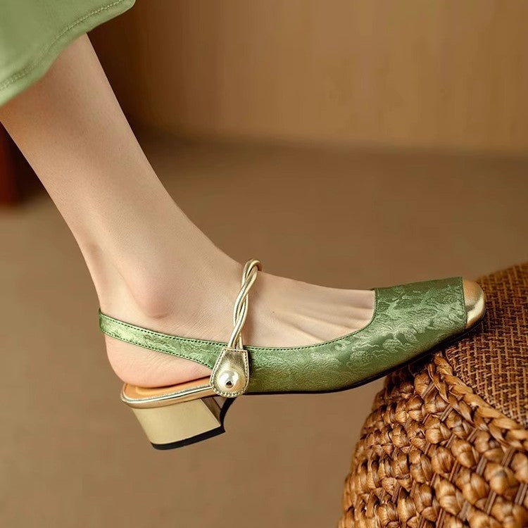 Orthopedic Balance Closed Toe Sandals - Elegant Comfort