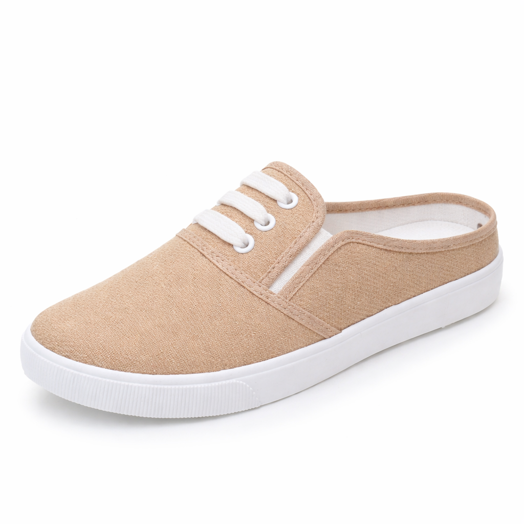 Orthopedic Canvas Slip-On Shoes – Lightweight Breathable Casual Sneakers