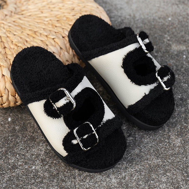 Orthopedic Balance Thick Wool Winter Slippers - Unique Comfort