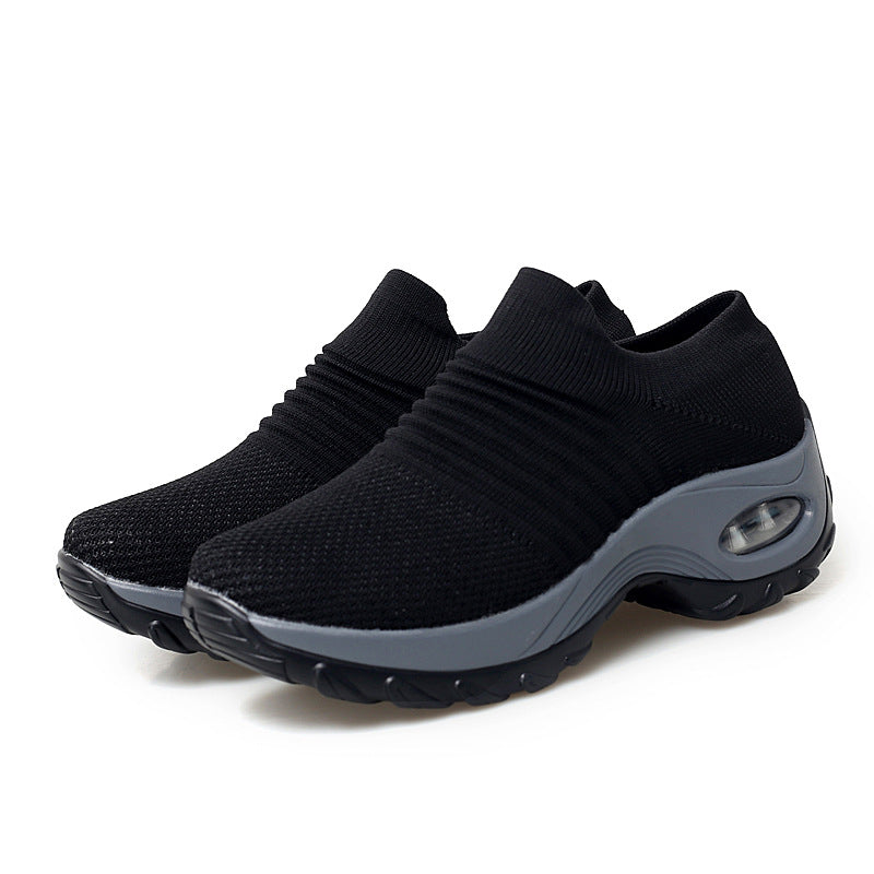 Orthopedic Balance Soft And Lightweight Woven Rocking Shoes For Dancing