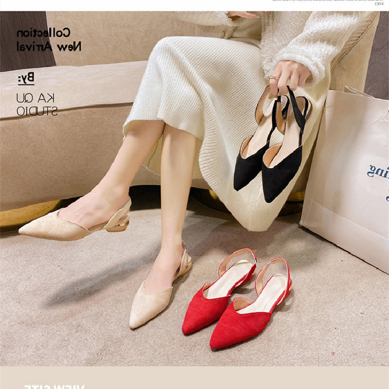 Orthopedic Balance Plus Size Open Low Heel Sandals