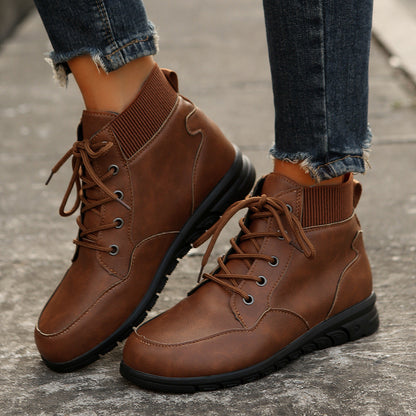 Orthopedic Balance Ankle Boots - Non-Slip Flat Comfort
