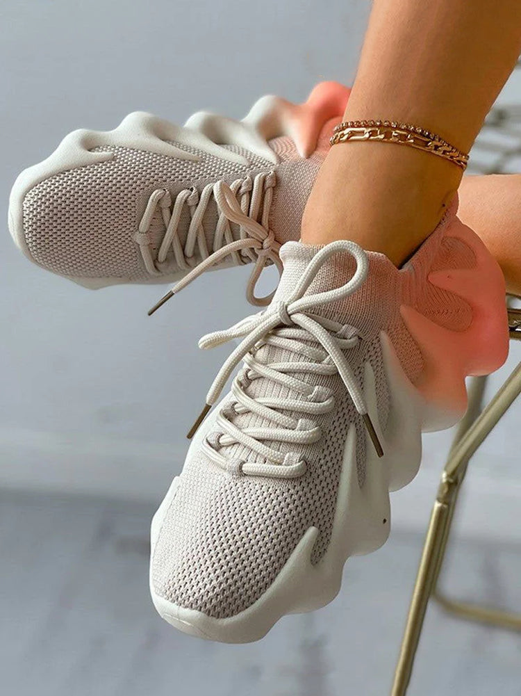 Kavya | Unisex Orthopedic Wave Sole Sneakers with Breathable Mesh