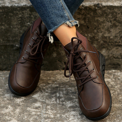 Orthopedic Balance Ankle Boots - Non-Slip Flat Comfort