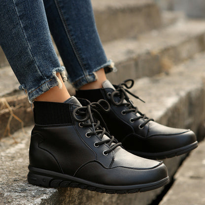 Orthopedic Balance Ankle Boots - Non-Slip Flat Comfort
