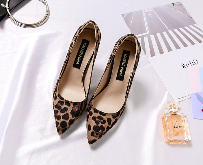 Orthopedic Balance Unique Leopard Print Heels For A Bold Style
