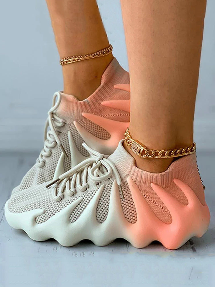Kavya | Unisex Orthopedic Wave Sole Sneakers with Breathable Mesh
