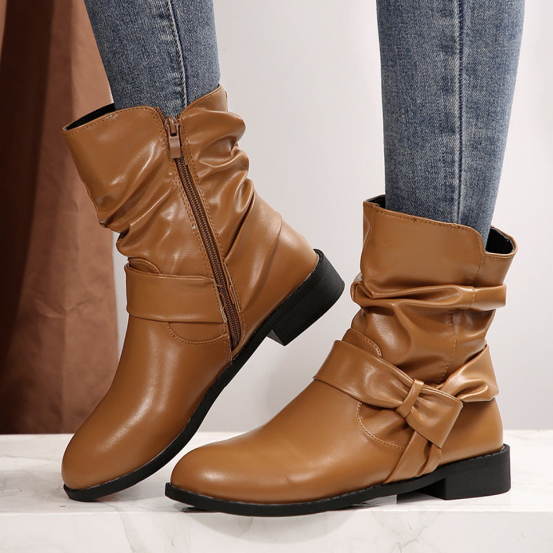 Orthopedic Balance Warm Plus Size Fleece-Lined Boots