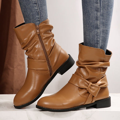 Orthopedic Balance Warm Plus Size Fleece-Lined Boots