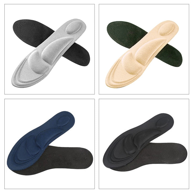 Supportive padding insoles