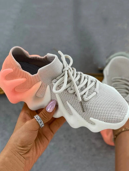 Kavya | Unisex Orthopedic Wave Sole Sneakers with Breathable Mesh