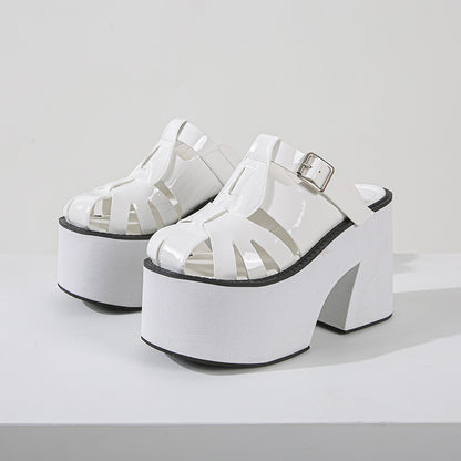 Jovena | Women’s Orthopedic Platform Mule Heel Sandals