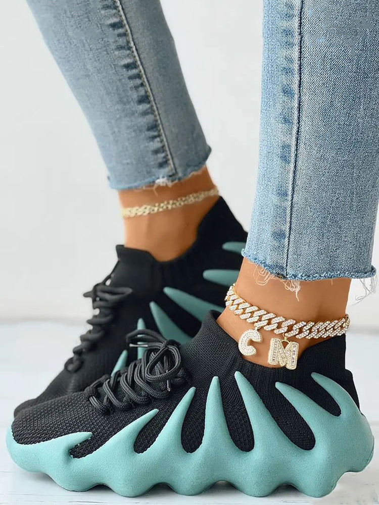 Kavya | Unisex Orthopedic Wave Sole Sneakers with Breathable Mesh