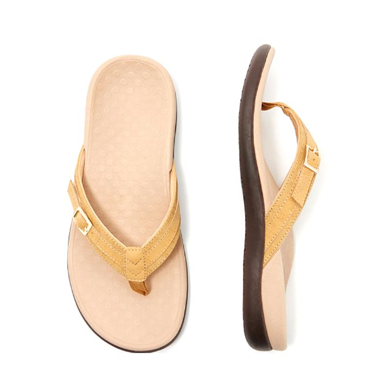Cassidy | Comfort Flip Flops – Lightweight Cushioned Arch Support Sandals