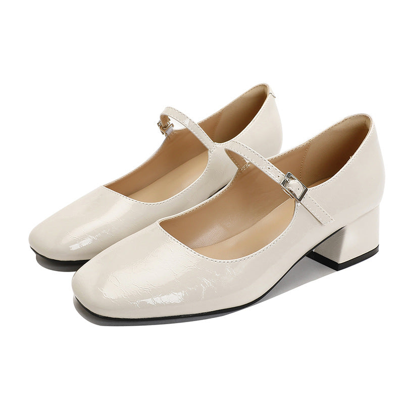 Orthopedic Balance Mary Jane Shoes - Patent Leather Comfort