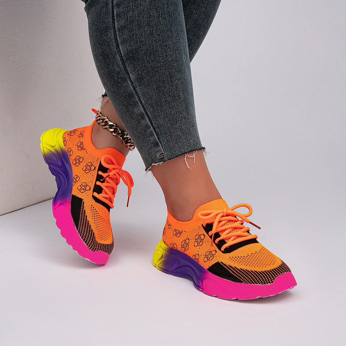 Orthopedic Balance Rainbow Sole Athletic Shoes - Ergonomic Fit