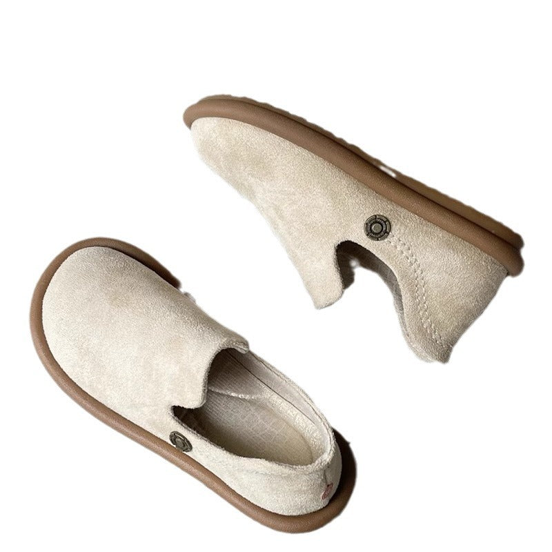 Orthopedic Balance British And Vintage Style Suede Pumps