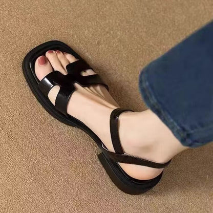 Orthopedic Balance Flat Sandals - Single Strap Comfort