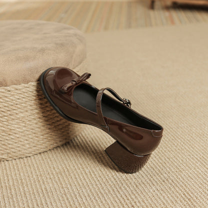 Orthopedic Balance Mary Jane Shoes - Classic Comfort Heel