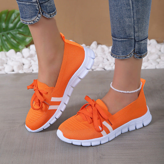 Orthopedic Balance Lace-Up Mesh Shoes - Comfort And Style