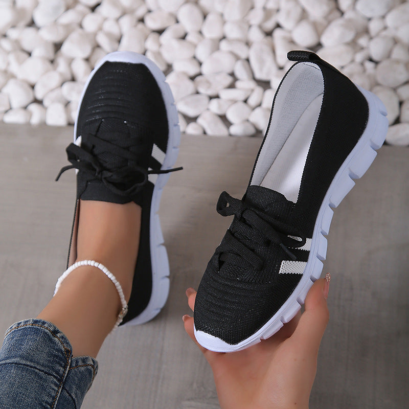 Orthopedic Balance Lace-Up Mesh Shoes - Comfort And Style