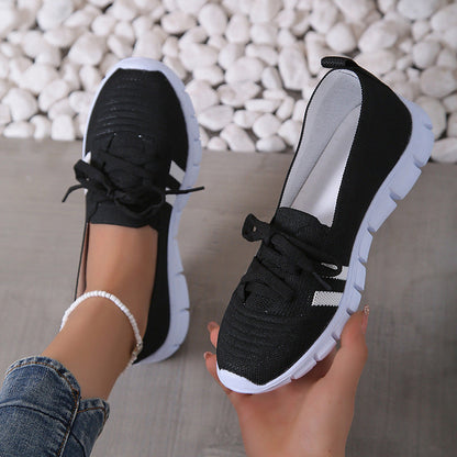 Orthopedic Balance Lace-Up Mesh Shoes - Comfort And Style