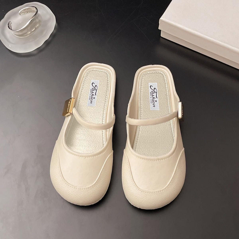Orthopedic Balance Elegant Semi-Slipper Loafers For Socialites - Unique And Chic