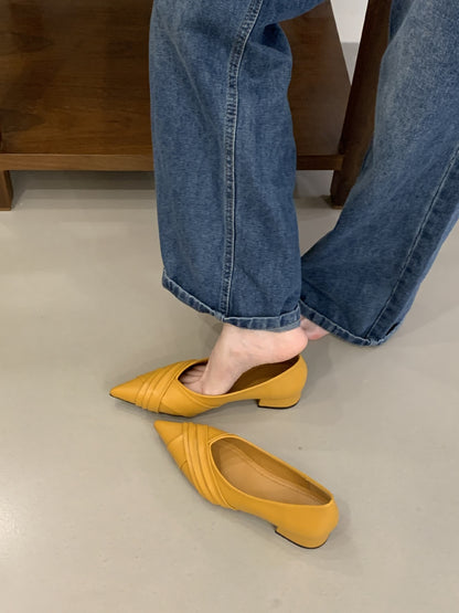 Orthopedic Balance Pointed Toe Slip-On Flat Sandals
