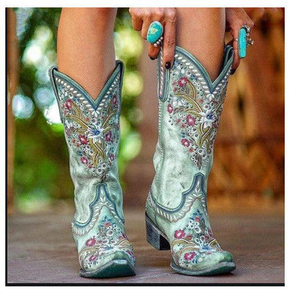 Finley | Women’s Embroidered Western Cowboy Boots
