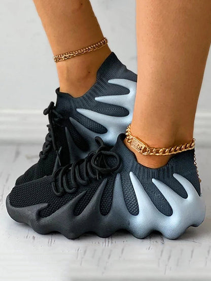 Kavya | Unisex Orthopedic Wave Sole Sneakers with Breathable Mesh
