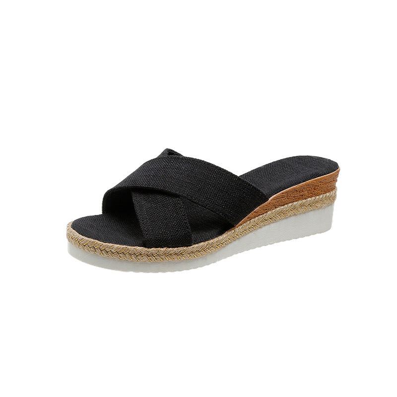 Orthopedic Balance Hemp Wedge Sandals - Summer Uniqueness