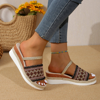Orthopedic Balance Bohemian Platform Sandals