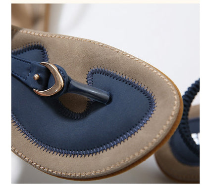 Orthopedic Balance Flat Heel Sandals - Summer Elegance And Comfort