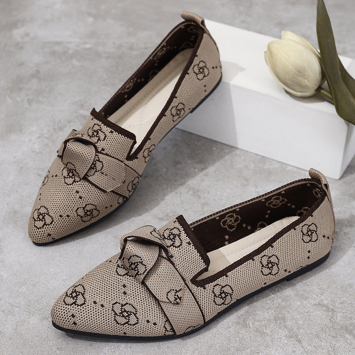 Orthopedic Balance Comfortable Non-Slip Knotted Loafers