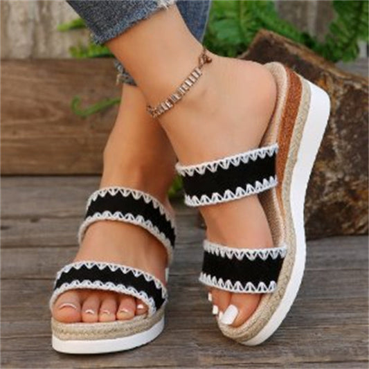 Orthopedic Balance Ethnic Hemp Sandals - Unique And Comfortable