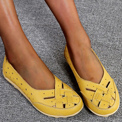 Luna | Women’s Orthopedic Slip-On Casual Leather Loafers