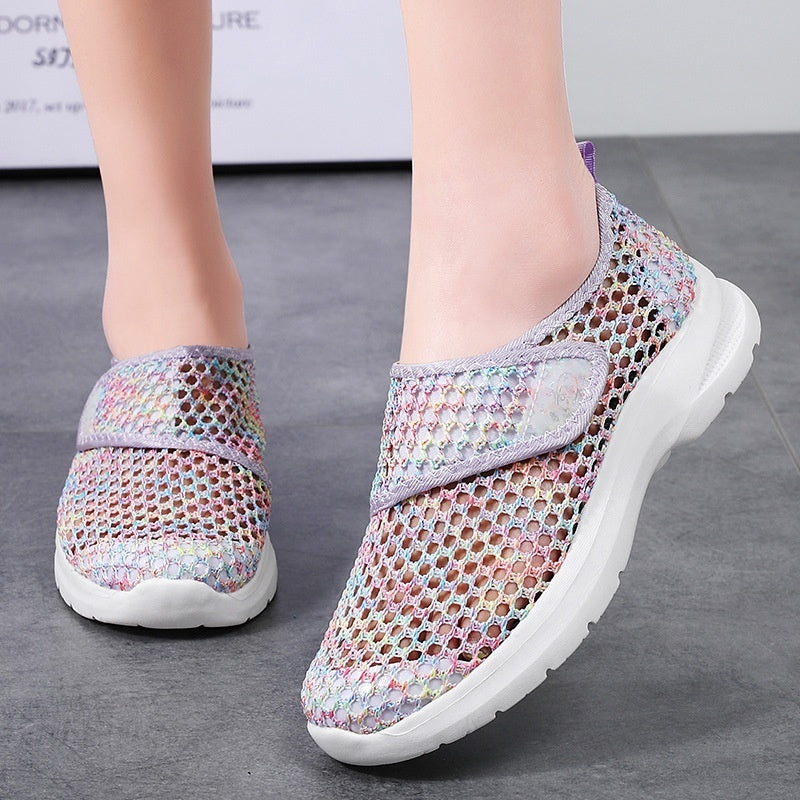 Orthopedic Balance Women’s Breathable Mesh Sneakers – Cloud Cushion Lightweight Walking Shoes