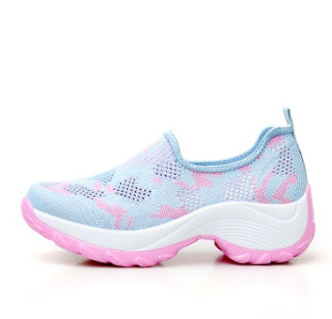Orthopedic Balance Soft And Lightweight Woven Rocking Shoes For Dancing